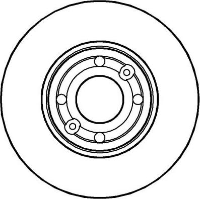 National NBD1284 - Brake Disc autospares.lv