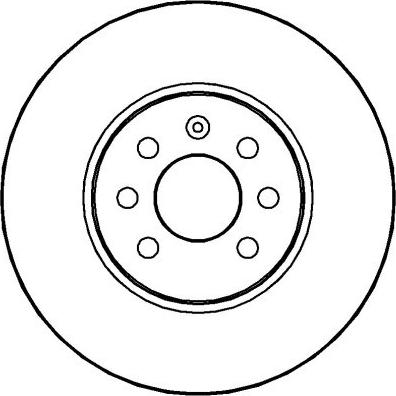 National NBD1280 - Brake Disc autospares.lv