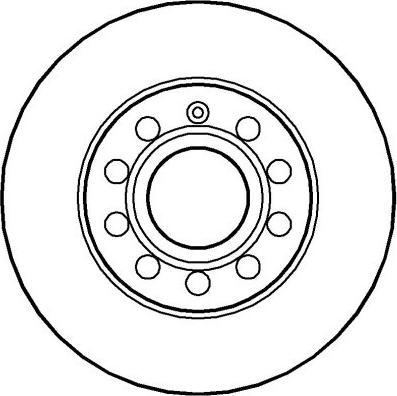 National NBD1288 - Brake Disc autospares.lv