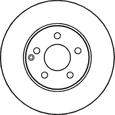 National NBD1239 - Brake Disc autospares.lv