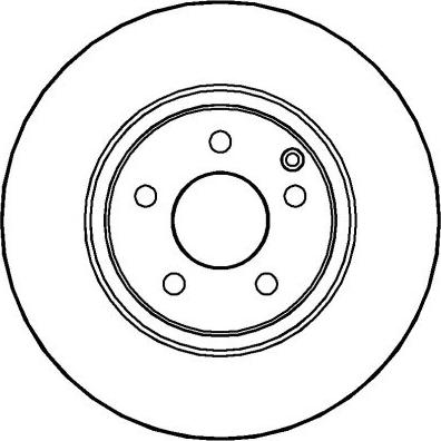 National NBD1271 - Brake Disc autospares.lv