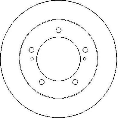 National NBD1794 - Brake Disc autospares.lv