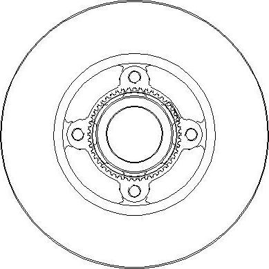 National NBD1798 - Brake Disc autospares.lv