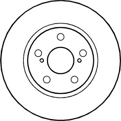 NATIONAL NBD1743 - Brake Disc autospares.lv