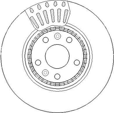 Akebono BN-0647 - Brake Disc autospares.lv