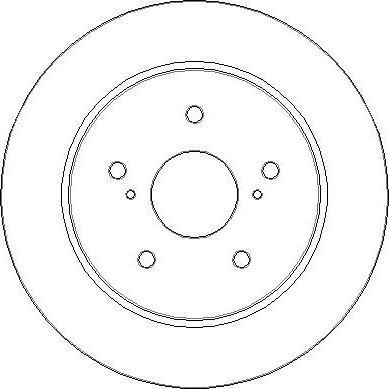 National NBD1759 - Brake Disc autospares.lv