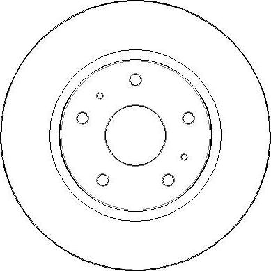 National NBD1758 - Brake Disc autospares.lv