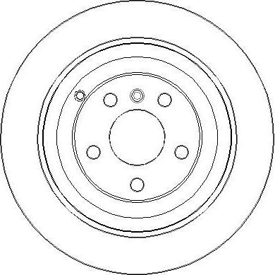 National NBD1703 - Brake Disc autospares.lv