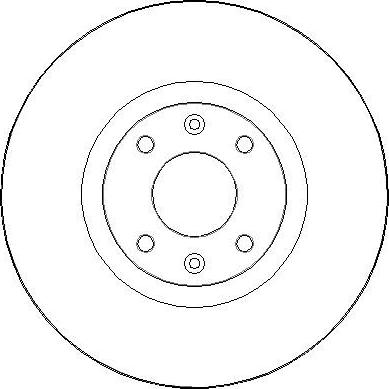 National NBD1713 - Brake Disc autospares.lv