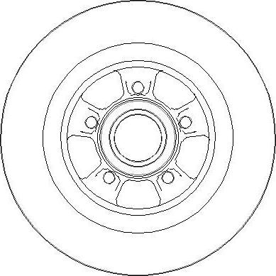 National NBD1781 - Brake Disc autospares.lv