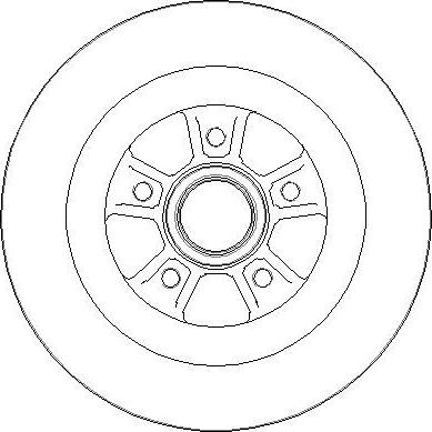 National NBD1782 - Brake Disc autospares.lv