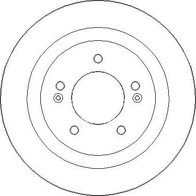 National NBD1787 - Brake Disc autospares.lv