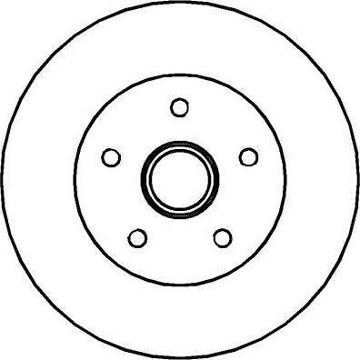 FTE BS3310 - Brake Disc autospares.lv