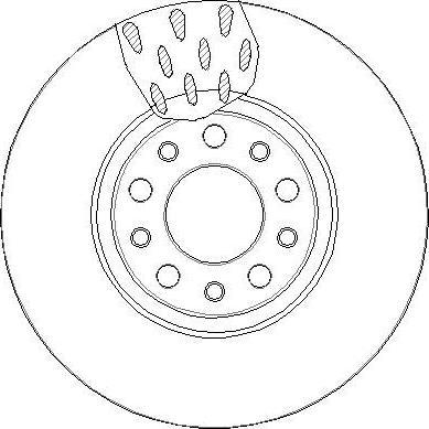 National NBD1739 - Brake Disc autospares.lv