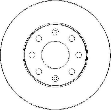 NATIONAL NBD1738 - Brake Disc autospares.lv