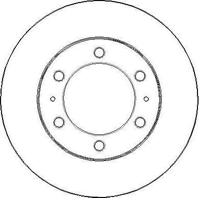 Kawe 61205 10 - Brake Disc autospares.lv