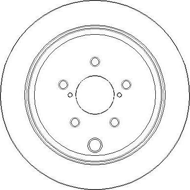 NATIONAL NBD1721 - Brake Disc autospares.lv