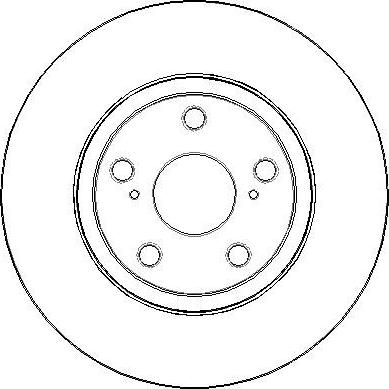 NATIONAL NBD1728 - Brake Disc autospares.lv