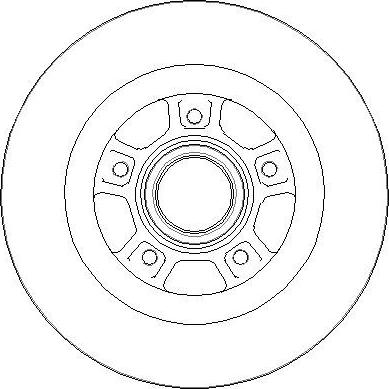 National NBD1778 - Brake Disc autospares.lv