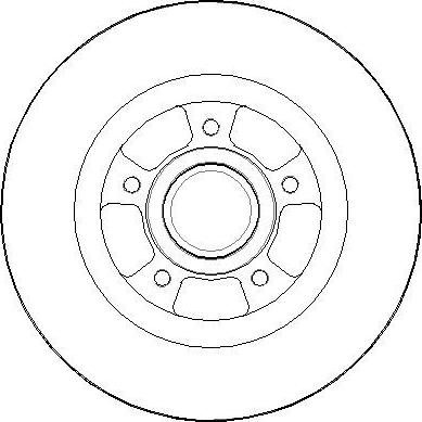 National NBD1773 - Brake Disc autospares.lv