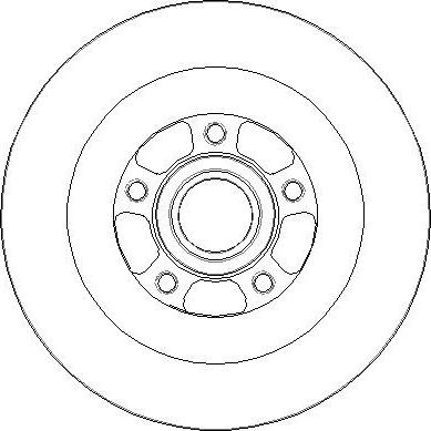 National NBD1772 - Brake Disc autospares.lv