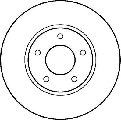 National NBD890 - Brake Disc autospares.lv