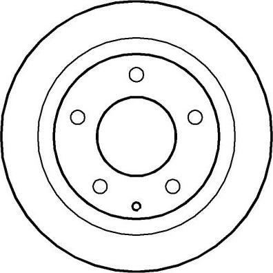 National NBD844 - Brake Disc autospares.lv