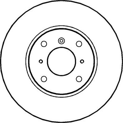 Ashika 60-04-427 - Brake Disc autospares.lv