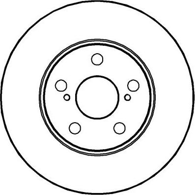 National NBD850 - Brake Disc autospares.lv