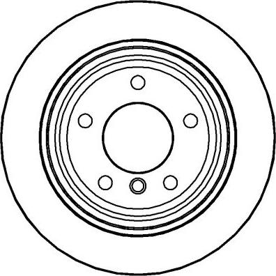 National NBD860 - Brake Disc autospares.lv