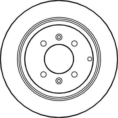 National NBD800 - Brake Disc autospares.lv