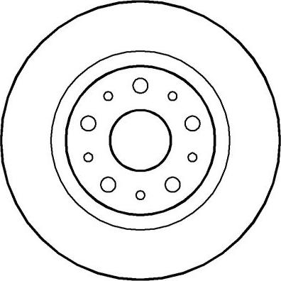 NATIONAL NBD801 - Brake Disc autospares.lv