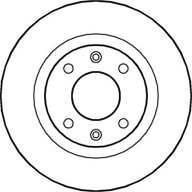 National NBD885 - Brake Disc autospares.lv