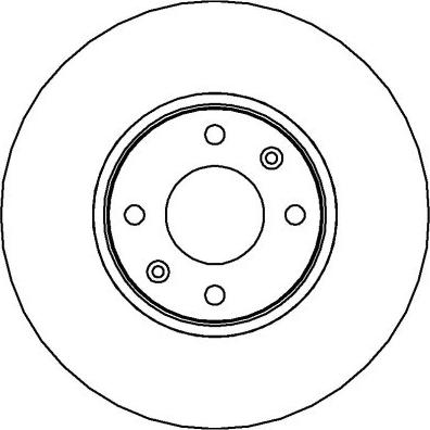 National NBD887 - Brake Disc autospares.lv