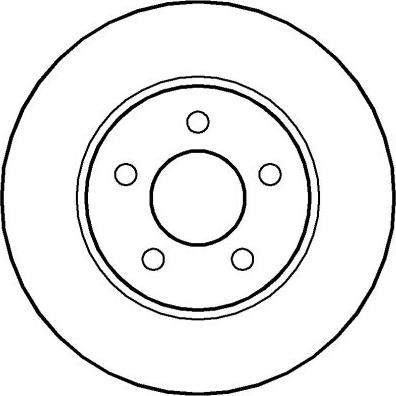 BENDIX 520177 - Brake Disc autospares.lv