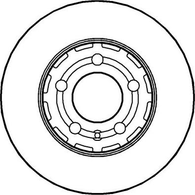 National NBD874 - Brake Disc autospares.lv