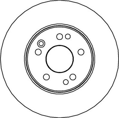 National NBD360 - Brake Disc autospares.lv