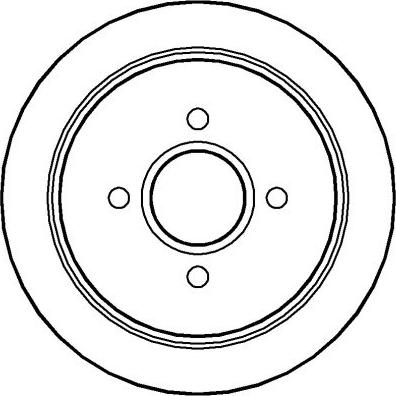 Trusting DF708 - Brake Disc autospares.lv