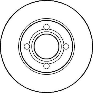 National NBD387 - Brake Disc autospares.lv