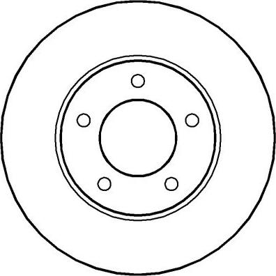 MOPROD MBD 505 - Brake Disc autospares.lv