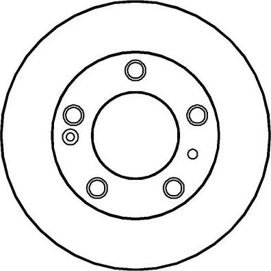 National NBD332 - Brake Disc autospares.lv