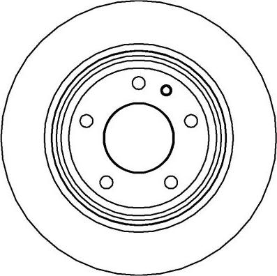 National NBD323 - Brake Disc autospares.lv