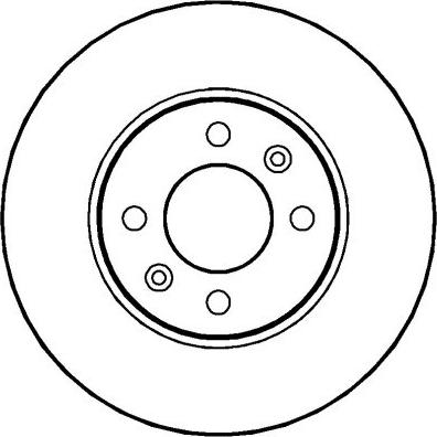 Lucas Electrical DF1627 - Brake Disc autospares.lv