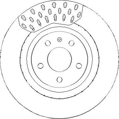 National NBD2045 - Brake Disc autospares.lv