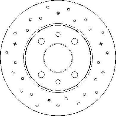 National NBD2059 - Brake Disc autospares.lv