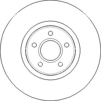 NATIONAL NBD2054 - Brake Disc autospares.lv