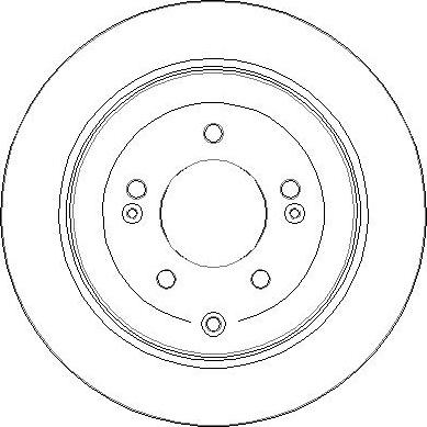 National NBD2055 - Brake Disc autospares.lv