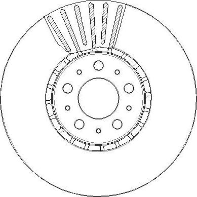 NATIONAL NBD2006 - Brake Disc autospares.lv