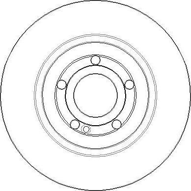 National NBD2008 - Brake Disc autospares.lv