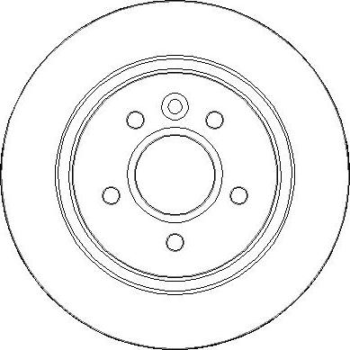 National NBD2011 - Brake Disc autospares.lv